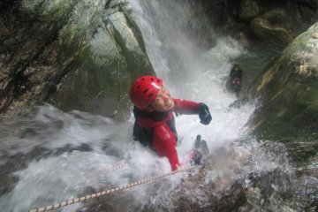Canyoning thrills!