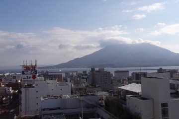 <p>The morning view from the fire escape</p>