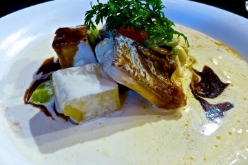 <p>Grilled whitefish</p>