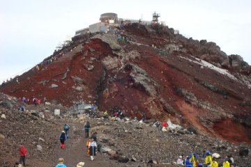 Climbing Mount Fuji