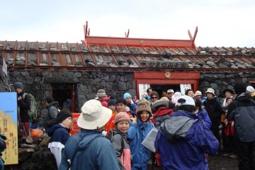 Post office atop the mountain.