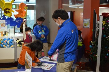 <p>The DS Nintendo corner is filled with children, but give it a go if you must.</p>