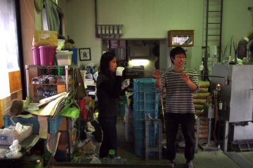<p>The highlight of my trip to the Glass Forest was the hands-on workshop where I got to blew my own glass vase!&nbsp;</p>