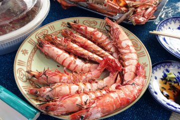 <p>Amazing succulent prawns</p>