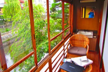 <p>The sunroom</p>