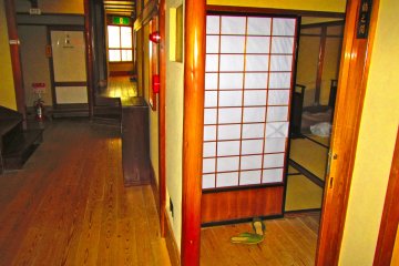 <p>The dormitory's entrance hall</p>