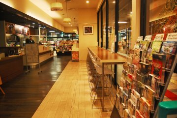 <p>Inside of tourism center in Echigo-Yuzawa station</p>