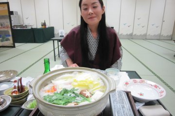 The Crab Shabu Shabu I've been waiting for! It wasn't Echizen Crab but it was delicious!