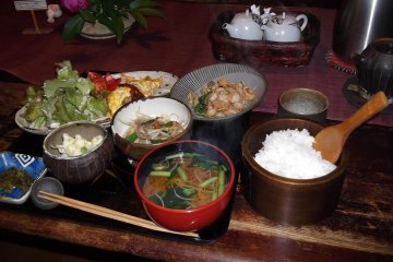 <p>My tasty, hearty dinner</p>
