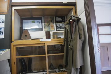 <p>The exhibition of Honjo history</p>