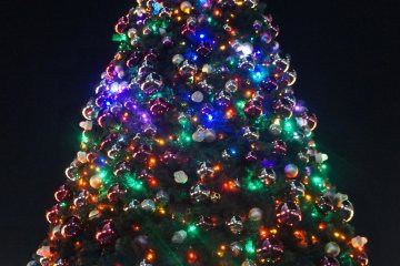 Christmas tree at the Tokyo Skytree