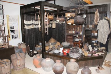 <p>Urns and lower jawbones and baskets and shoes</p>