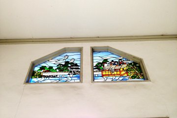 <p>Literally translated as the Octopus Guardian of Children, these pictures at Takajizo tell the story of the guardian Jizo who saved Kishiwada Castle by transforming himself as a giant octopus.</p>