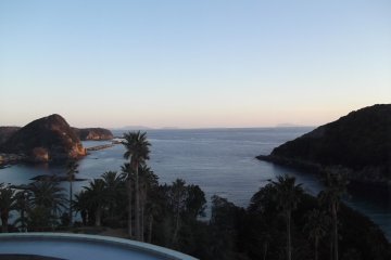 <p>The evening view from my room</p>