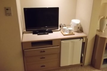 <p>My TV and fridge</p>