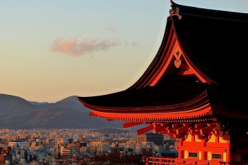 Coucher de Soleil au Kiyomizu-dera