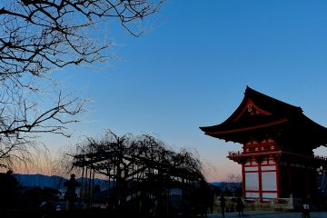 <p>Apr&egrave;s le coucher du soleil, le temps s'est vite rafra&icirc;chi</p>