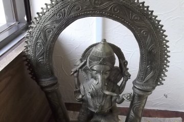 <p>My dining companion</p>