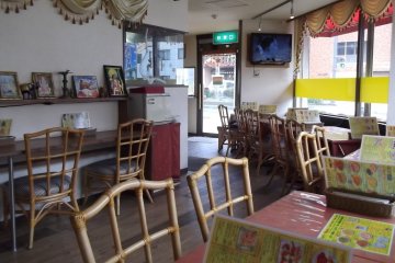 <p>The view from my table</p>