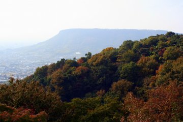 A view of the Yashima plateau, where the last temple (#84) is located.