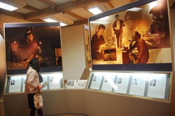 <p>Visitor and photo exhibition</p>