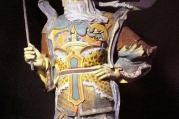 <p>The Windy Wrathful Deity is one of twelve deities that protect the twelve&nbsp;sacred directions from demons entering into this world.</p>