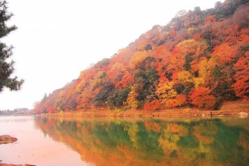 One of the best spots to see autumn foliage in Kyoto