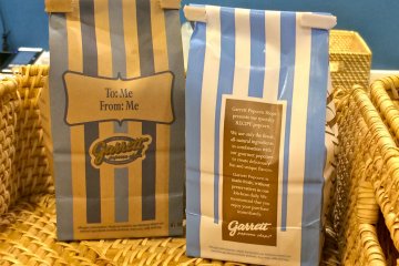 Just a few of Garrett Popcorn Shops signature products
