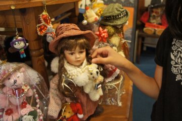 <p>Toys other than teddy bears on the first floor of the museum</p>