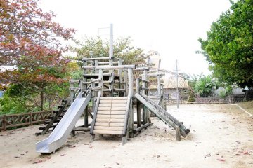 <p>The children's playground</p>
