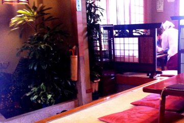 Kanebun has a simple yet homely interior
