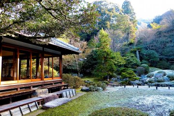 <p>Kacho-den Room and Soami-no-niwa</p>