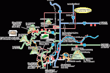 A general map oulining Kutchan and Niseko