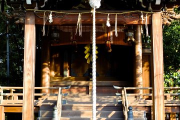 <p>One of the smaller shrines within the larger shrine</p>
