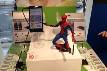 <p>The smartphone&nbsp;and phablet&nbsp;section has Spiderman to market the stylish&nbsp;pen function of the tablets.&nbsp;You can try and check all the gadgets and check the complete line-up of various gadgets.</p>