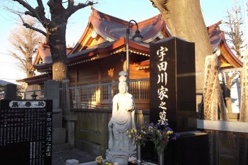 <p>Every temple or shrine has statues in the grounds</p>
