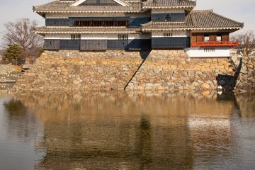 <p>The reflection of the caste in its surrounding moat was really beautiful.&nbsp;</p>