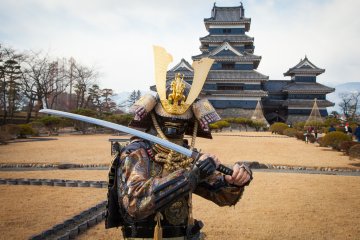<p>A real-life samuri warrior!&nbsp;</p>