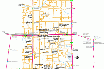 map of the local area