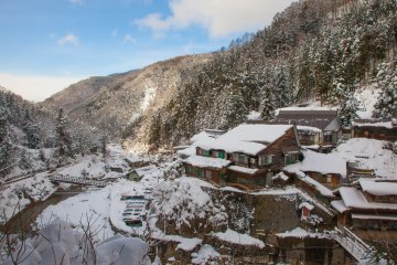 <p>There&rsquo;s also a great view of a small village from the park.</p>