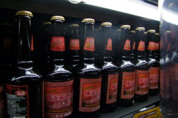 <p>The Red Brick Warehouse's own branded beer</p>