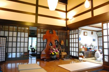 <p>Entrance hall to the farmhouse.</p>