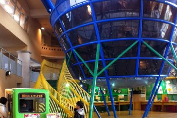 The reactor inside the power station