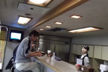 <p>The noodle bar</p>