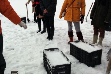 <p>Lots of staring, but no one working. The igloo is a physical test, but also a mental one to see how strong your friendships can stand others being lazy.&nbsp;</p>