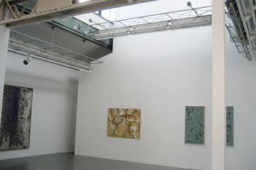 Inside the space is light and airy