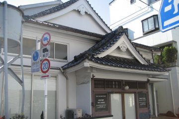 The entrance to SCAI The Bathhouse