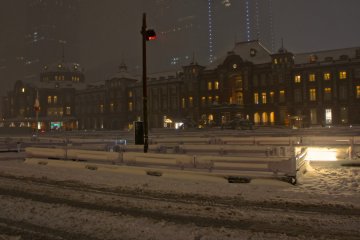 <p>One&nbsp;last mystic view of&nbsp;Tokyo Station&nbsp;"end-to-end"&nbsp;</p>