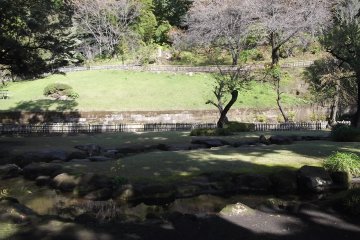 <p>The Kyokusui&nbsp;garden, where the poetry contest is held</p>