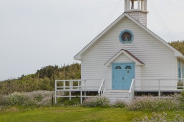 <p>Tampilan depan dari "gereja"</p>
